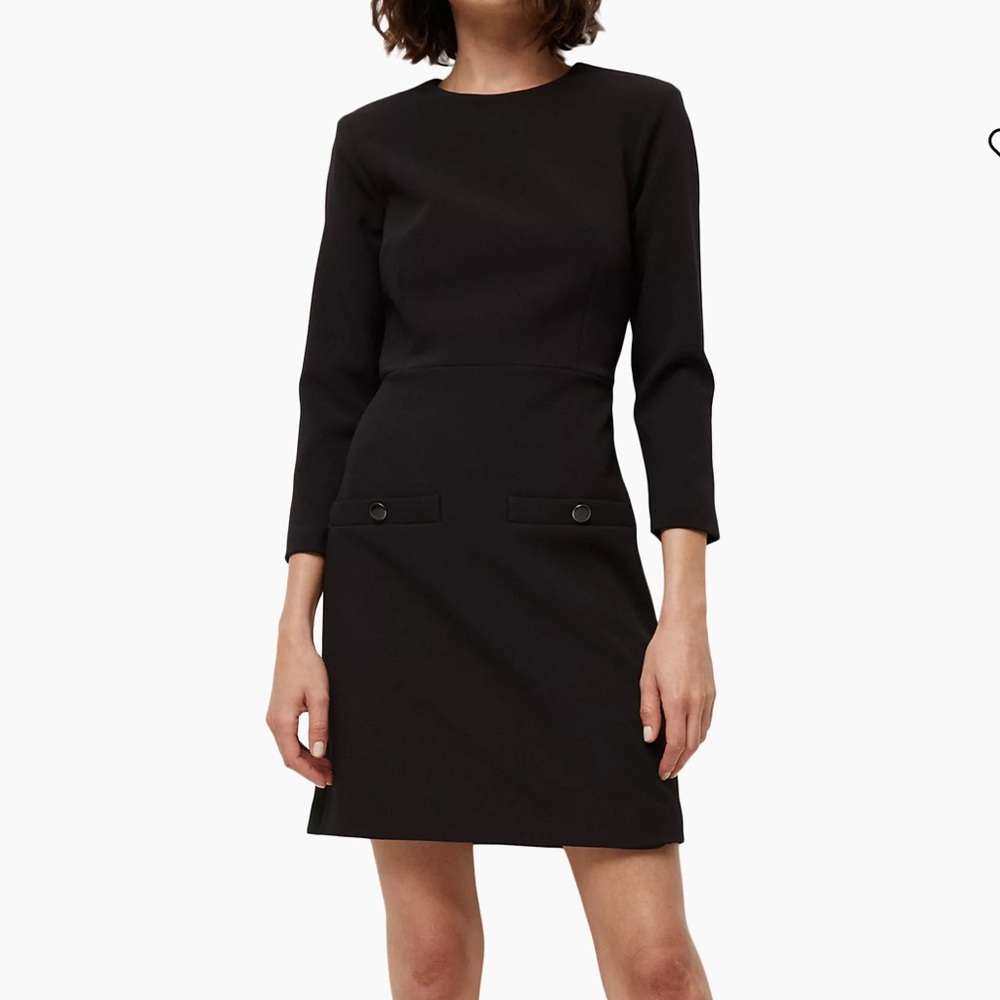 NWT Veronica Beard Channing crepe shift dress